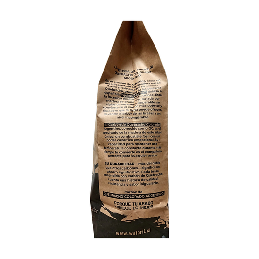 Carbón Watorii Bolsa de 2,5kg – vista 2
