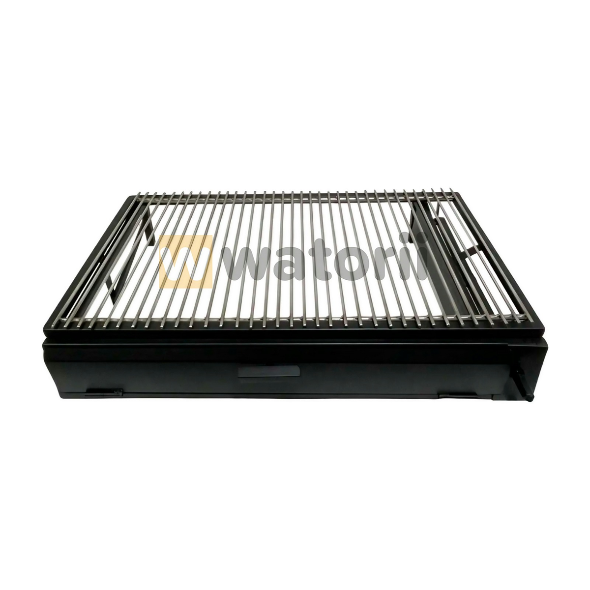 Parrilla a Carbón 84×45 Barras Inox 6mm Tapa Inox – Watorii