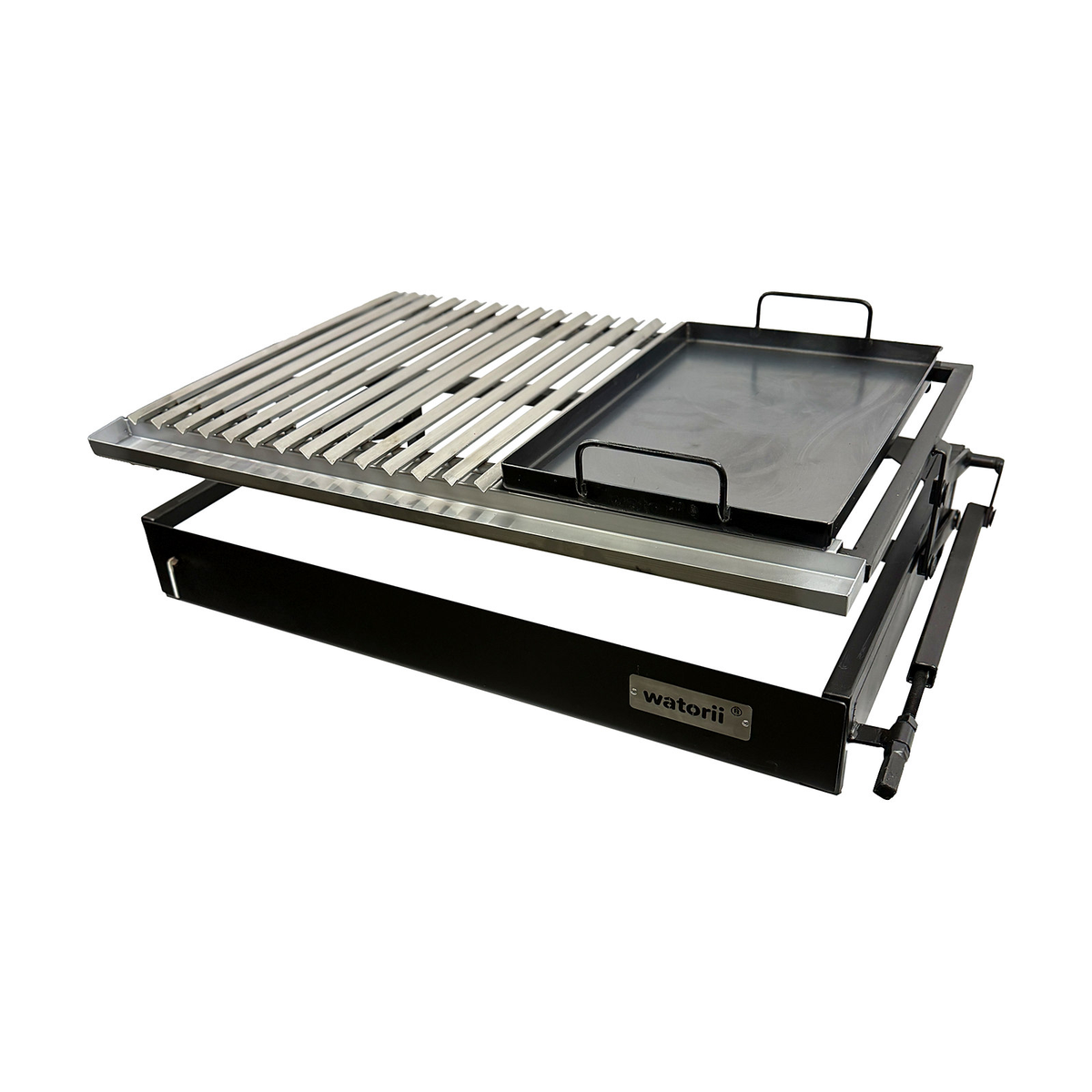 Parrilla TITAN Black Iron W1000 + Plancha Intercambiable – Watorii