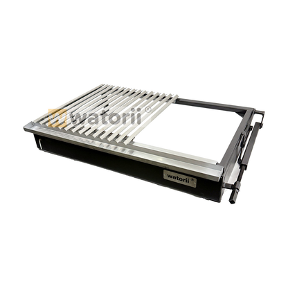 Parrilla TITAN Black Iron W1000 1 Elevación 100×55 cm – vista 2