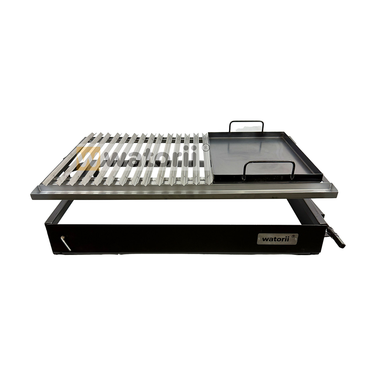 Parrilla TITAN Black Iron W800 + Plancha Intercambiable – Watorii