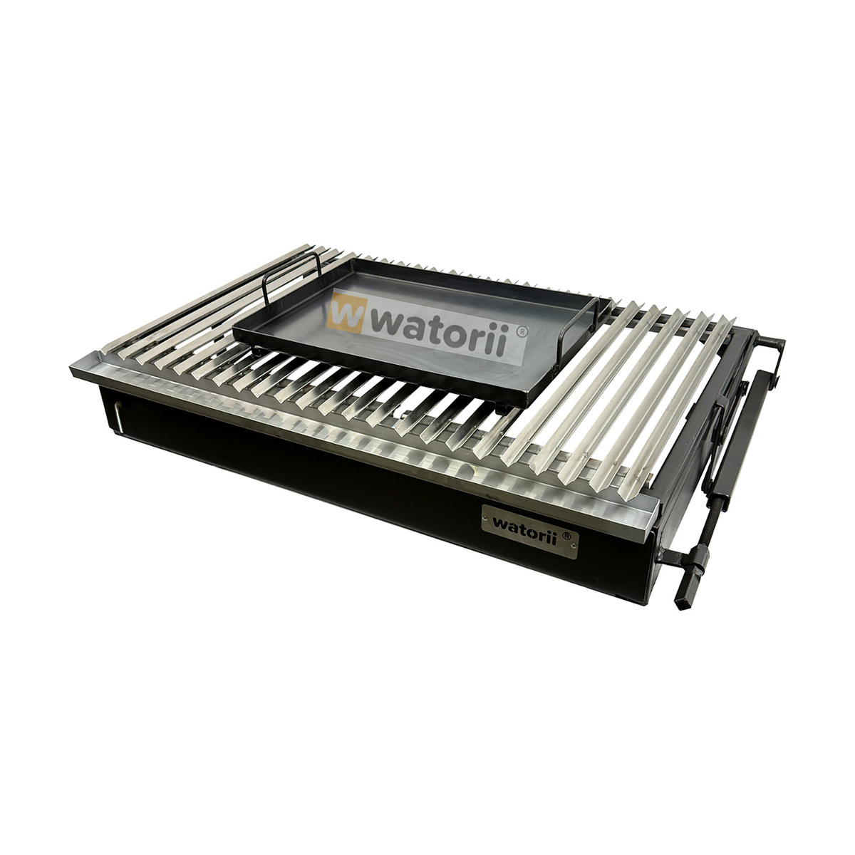 Parrilla TITAN Black Iron W800 + Plancha Intercambiable – vista 7