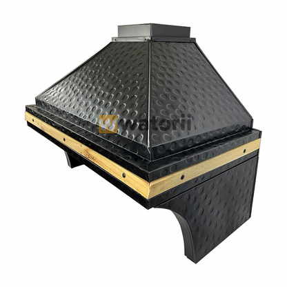 Pack Parrilla W800 Tapa W + Campana Martillada 120×60 – vista 9