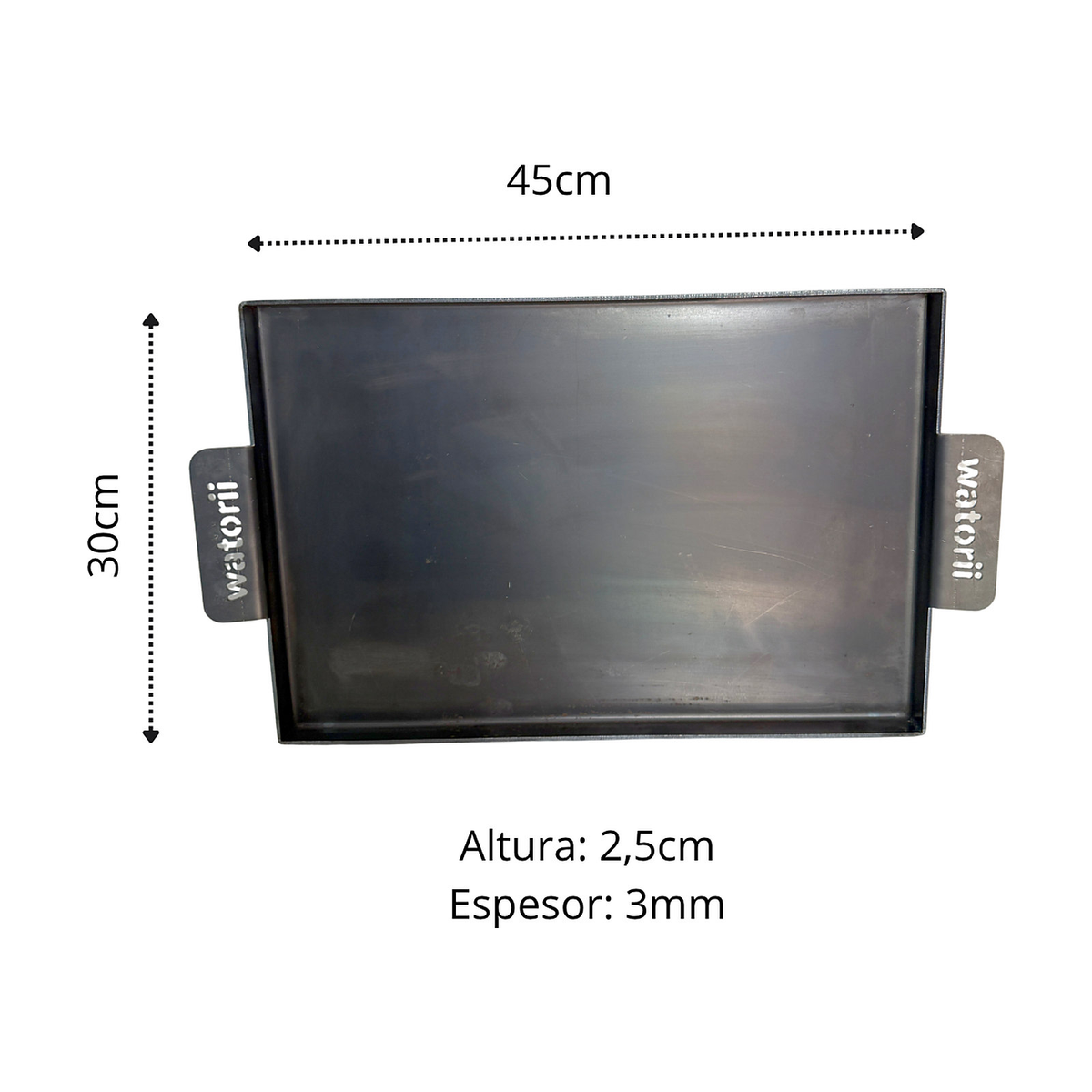 Parrilla a Carbón W800 + Plancha Intercambiable – vista 5