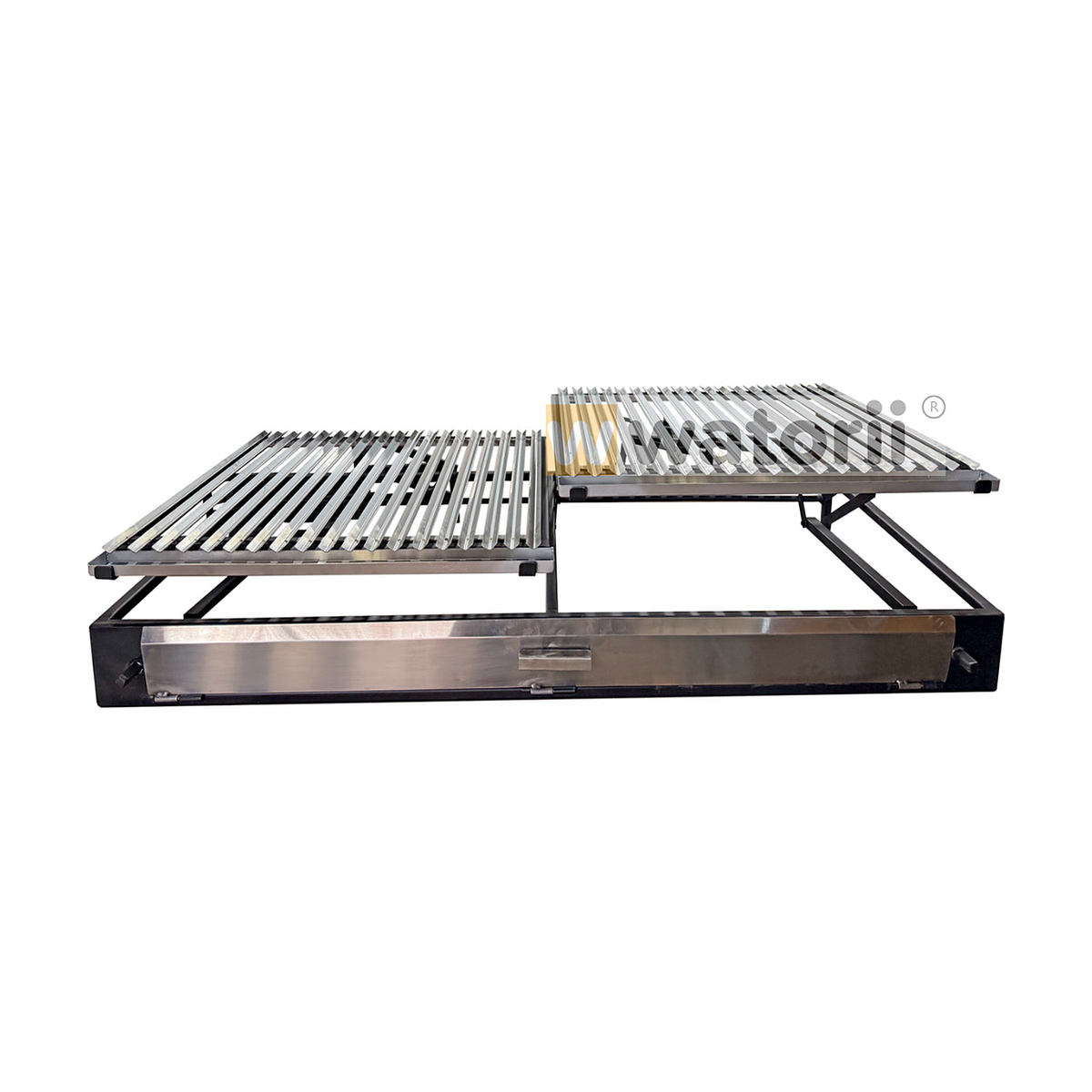 Parrilla a Carbón 2 Elevaciones 120×55 Tapa Acero – Watorii