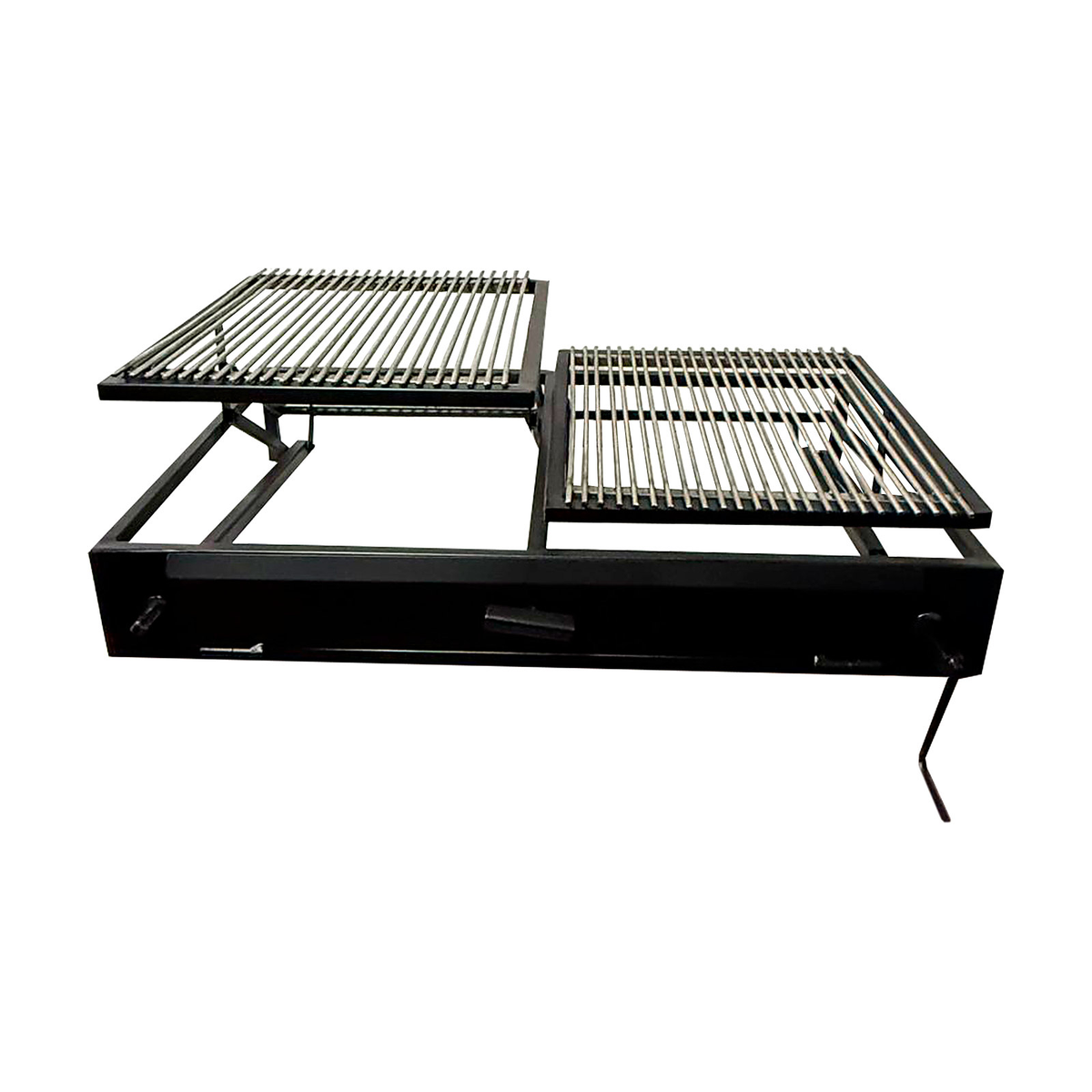 Parrilla a Carbón 2 Elevaciones 103×55 Barras Inox 6mm – vista 4