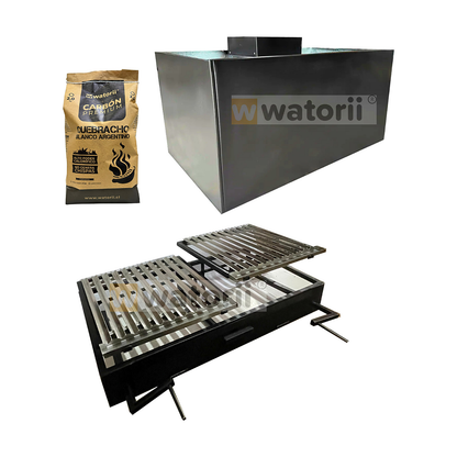 Pack Campana Mediterránea 115x60x80 + Parrilla 87×53 2 Elevaciones – Watorii