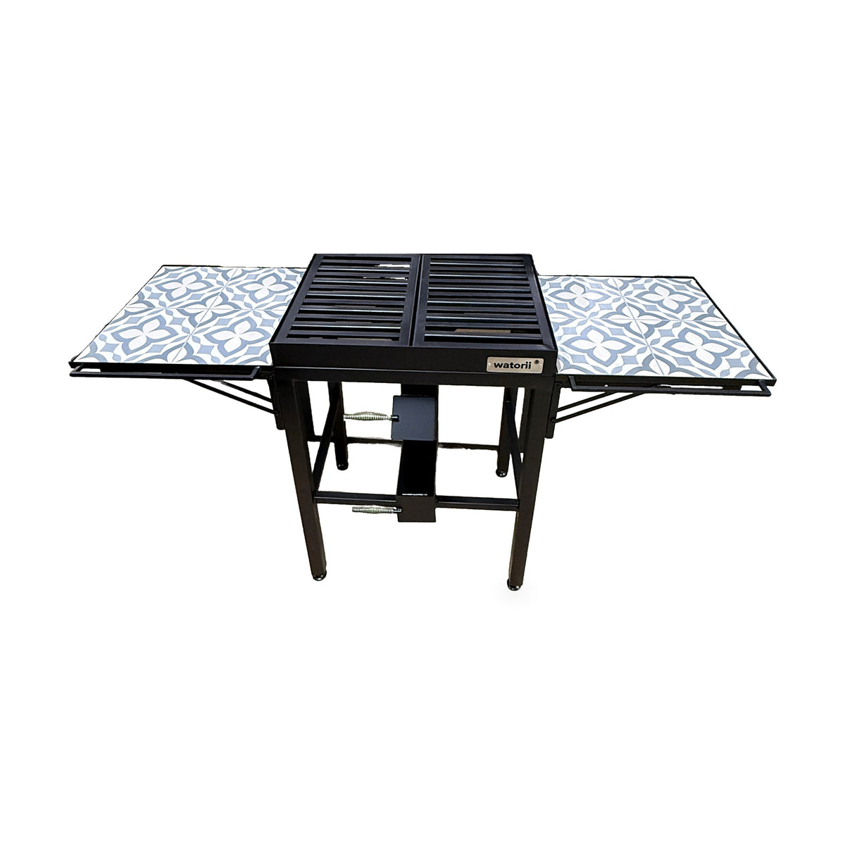 Cocina Rocket Especial Watorii con rejillas y dos mesas plegables