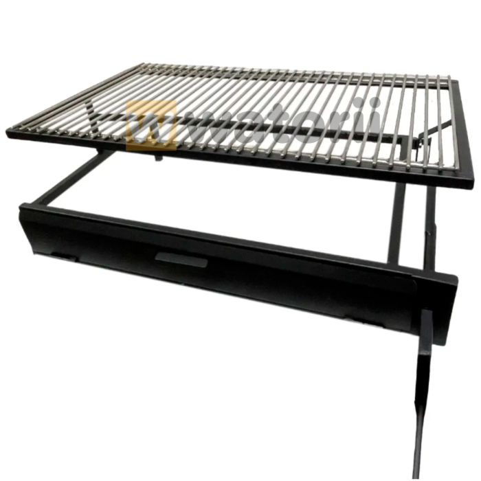 Parrilla 90 x 55 Barra Redonda Acero Inoxidable de 6mm