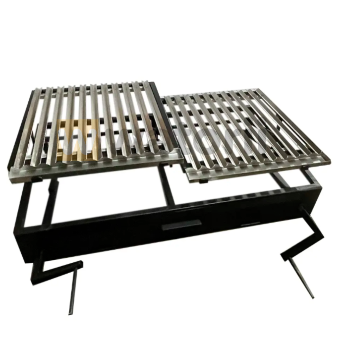 Parrilla Doble Elevación 100 x 70cm