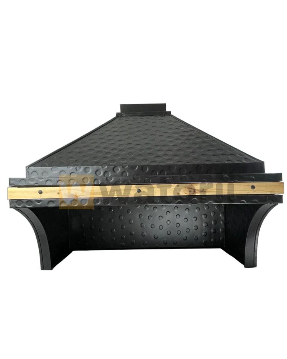 Pack Campana Martillada + Parrilla Black Iron W800 WATORII + 5 Kg DE Carbón Quebracho Blanco Argentino - Imagen 4