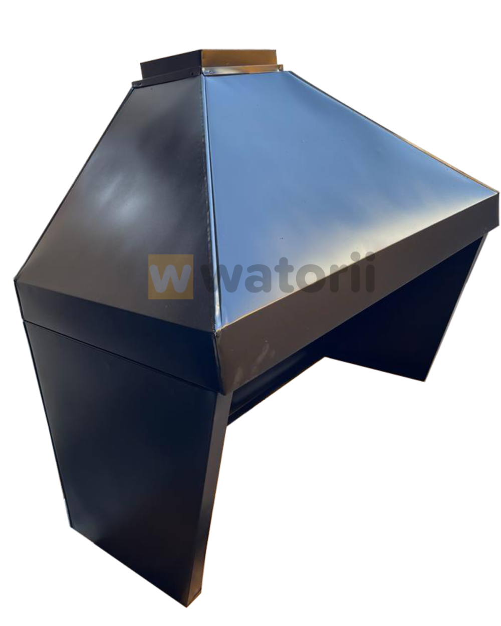 Pack Campana Lisa + Parrilla Black Iron W800 WATORII + 05 Kg de Carbón - Imagen 4