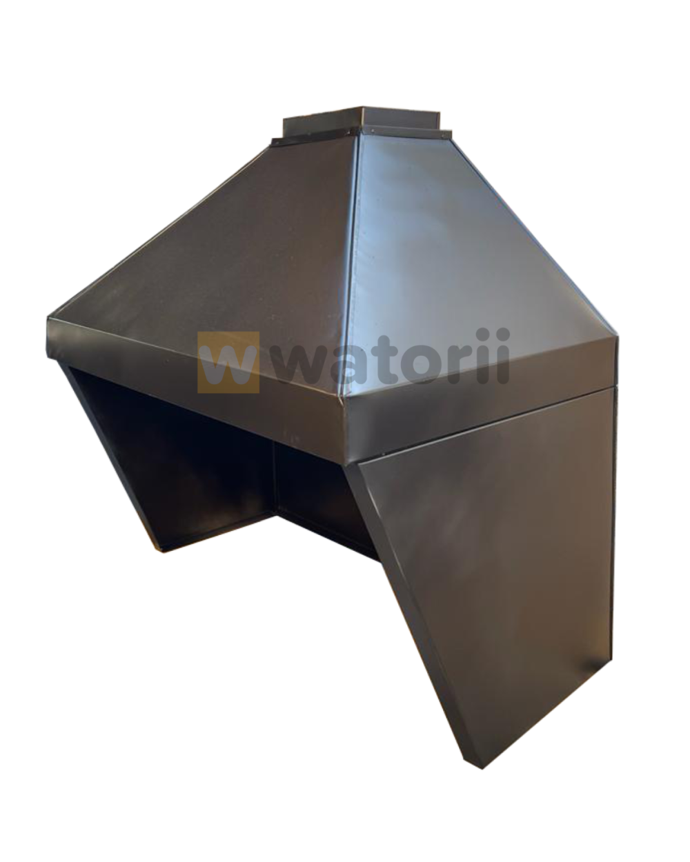 Pack Campana Lisa + Parrilla Black Iron W800 WATORII + 05 Kg de Carbón - Imagen 3