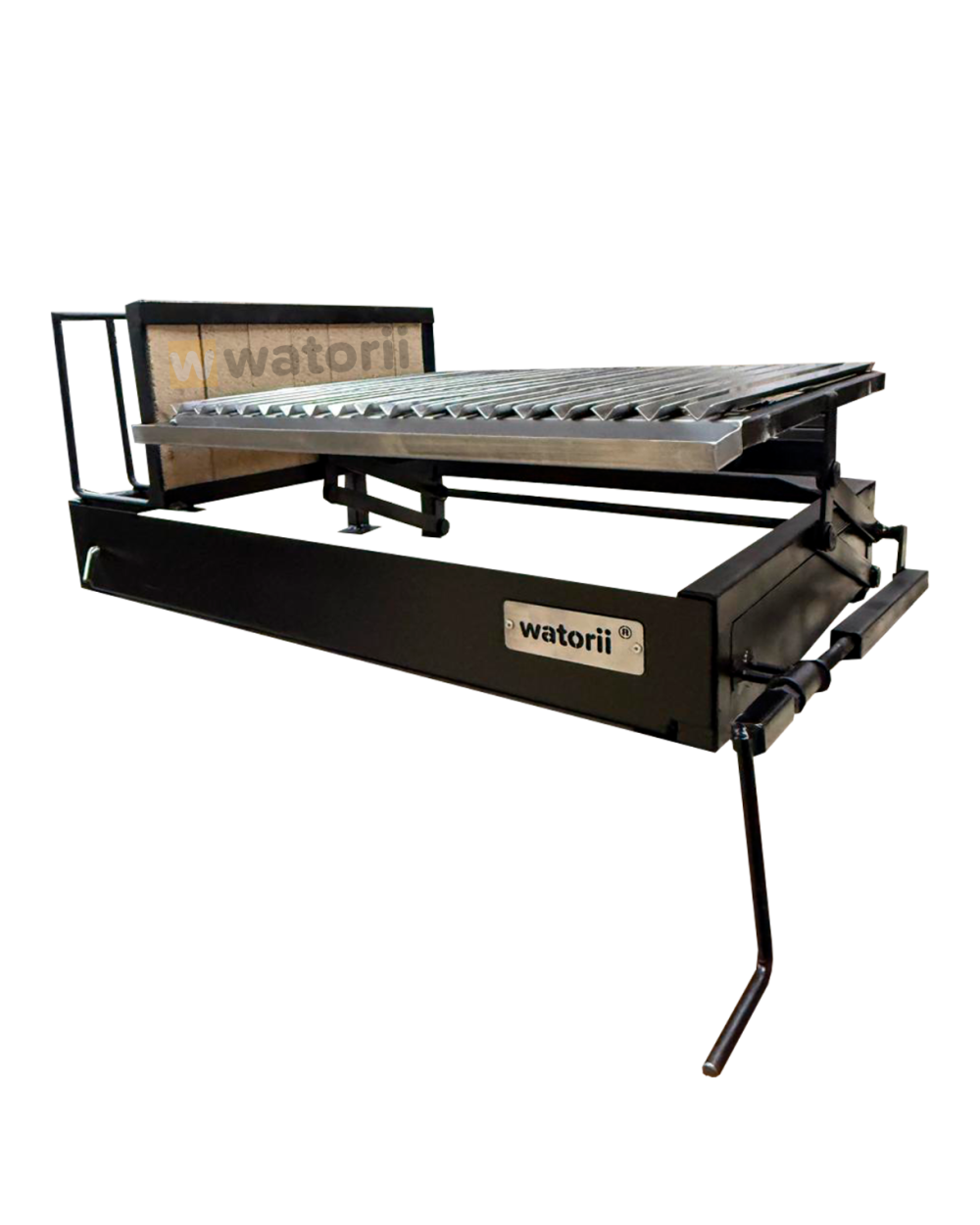 Parrilla con Leñero + Plancha 100X55 BLACK IRON (copia) - Imagen 5