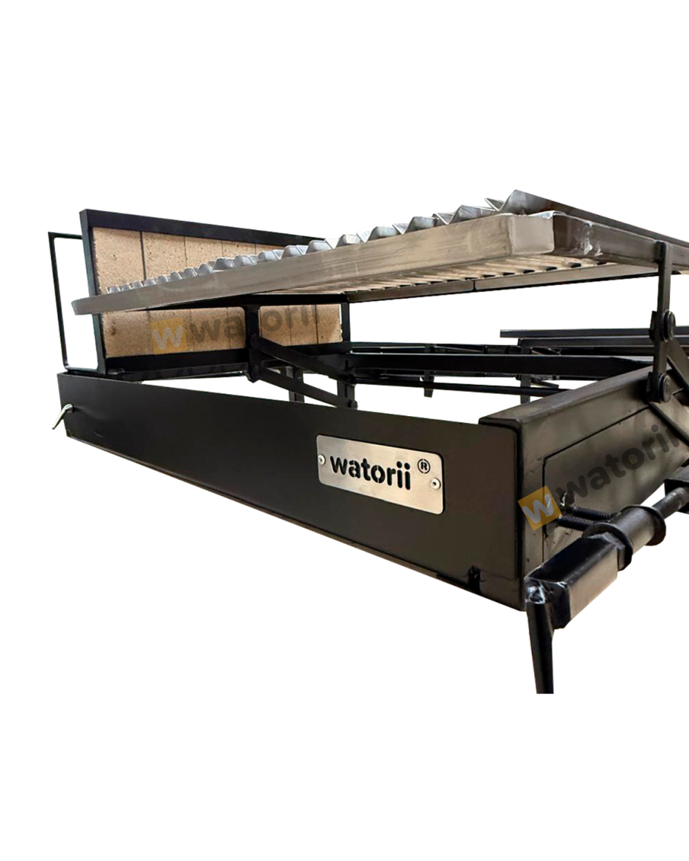 Parrilla con Leñero + Plancha 100X55 BLACK IRON (copia) - Imagen 4