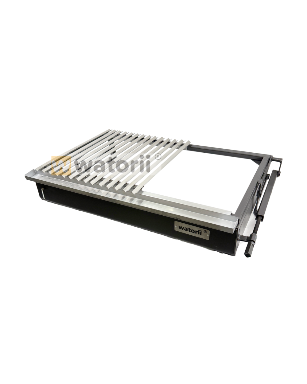 Parrilla TITAN Black Iron W1000 PREMIUM + Plancha Intercambiable - Imagen 5