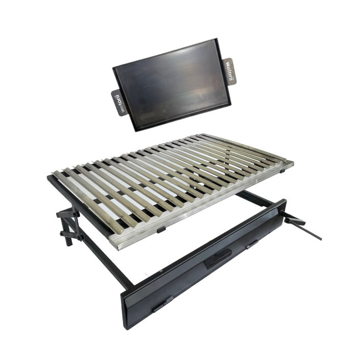 Parrilla W800 80 X 55 + Plancha Churrasquera 30 X45